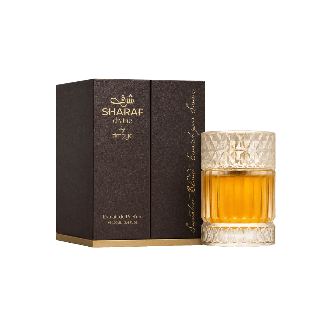 Afnan Zimaya Sharaf Divine for Unisex Eau de Parfum Spray, 3.4 Ounce