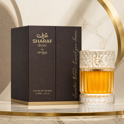 Afnan Zimaya Sharaf Divine for Unisex Eau de Parfum Spray, 3.4 Ounce