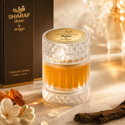 Afnan Zimaya Sharaf Divine for Unisex Eau de Parfum Spray, 3.4 Ounce