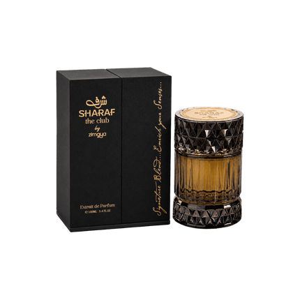 Afnan Zimaya Sharaf The Club for Unisex Eau de Parfum Spray, 3.4 Ounce