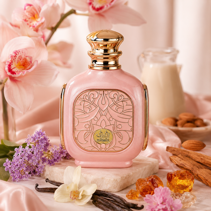 Afnan Zukhruf Pink Eau De Parfum for Women 3.4 Ounce