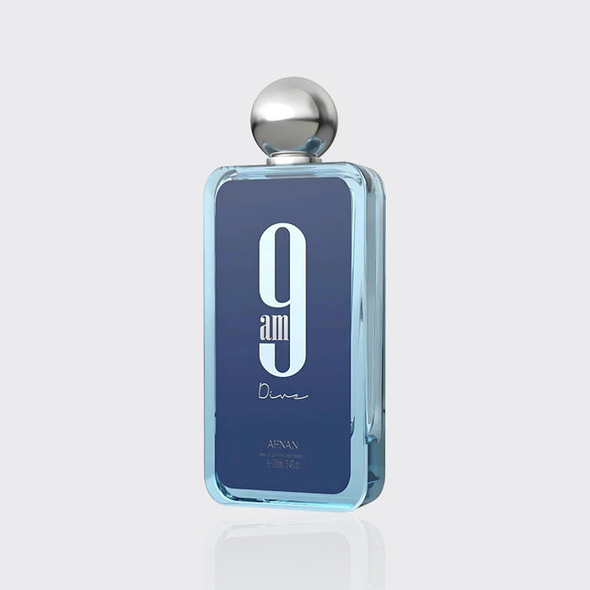 Afnan 9AM Dive Eau de Parfum Spray for Unisex, 3.4 Ounce