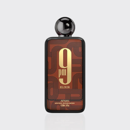 Afnan 9 PM Elixir Unisex Extrait de Parfum, 3.4 Oz