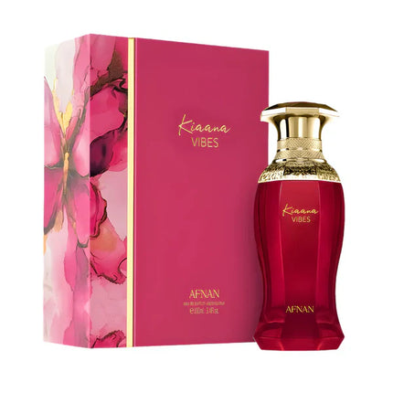 Afnan Kianna Vibes Eau De Parfum for Women 3.4 Ounce