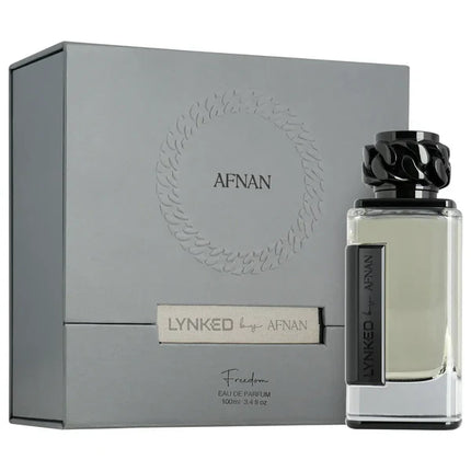 Afnan Lynked Freedom Eau De Parfum Spray for Men 3.4 Ounce