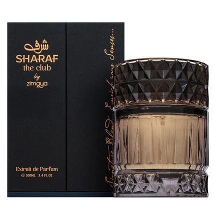 Afnan Zimaya Sharaf The Club for Unisex Eau de Parfum Spray, 3.4 Ounce