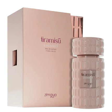 Afnan Zimaya Tiramisu Caramel for Unisex Eau de Parfum Spray, 3.4 Ounce