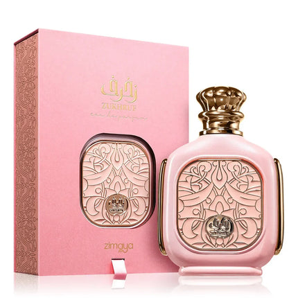 Afnan Zukhruf Pink Eau De Parfum for Women 3.4 Ounce
