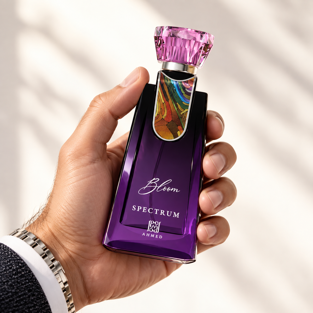 Ahmed Al Maghribi Bloom Spectrum Eau de Parfum for Unisex, 3.4 Ounce