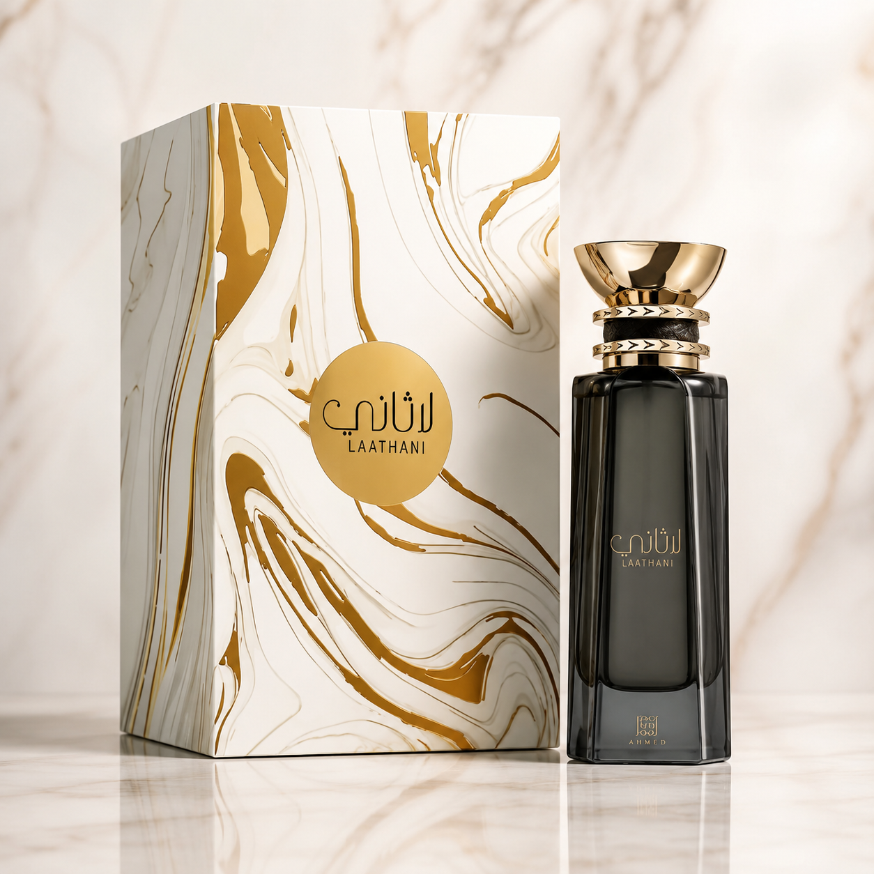 Ahmed Al Maghribi Laathani Extrait de Parfum Spray for Unisex, 2.7 Ounce