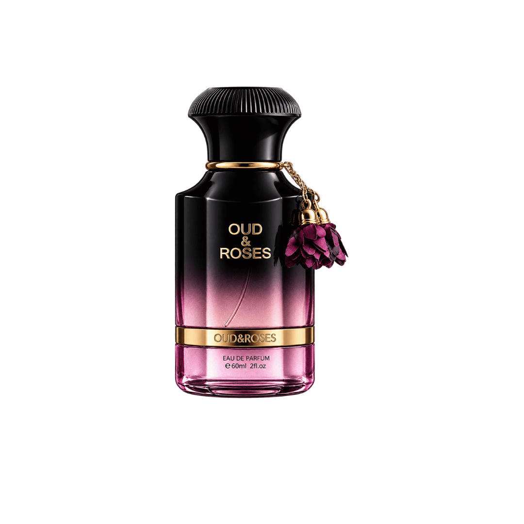 Ahmed Al Maghribi Oud & Roses Extrait de Parfum Spray for Unisex 2.0 Ounce