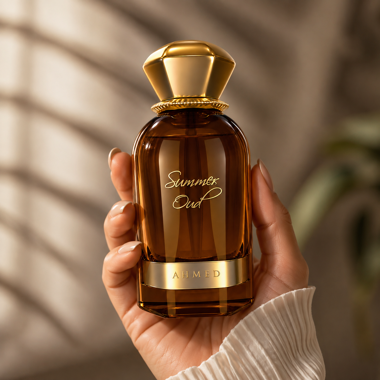 Ahmed Al Maghribi Summer Oud Extrait de Parfum Spray for Unisex 2.0 Ounce