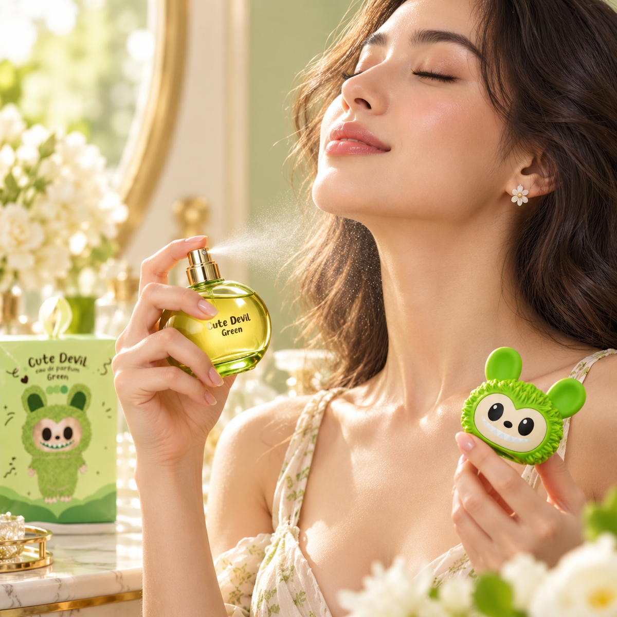 Ahuja Cute Devil Green Eau de Parfum for Unisex