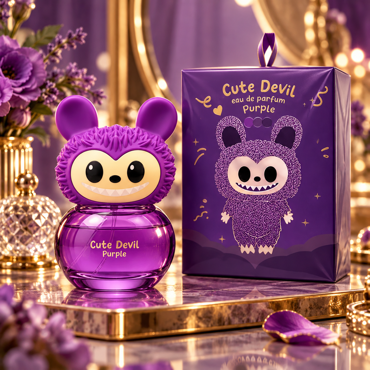 Ahuja Cute Devil Purple Eau de Parfum for Unisex
