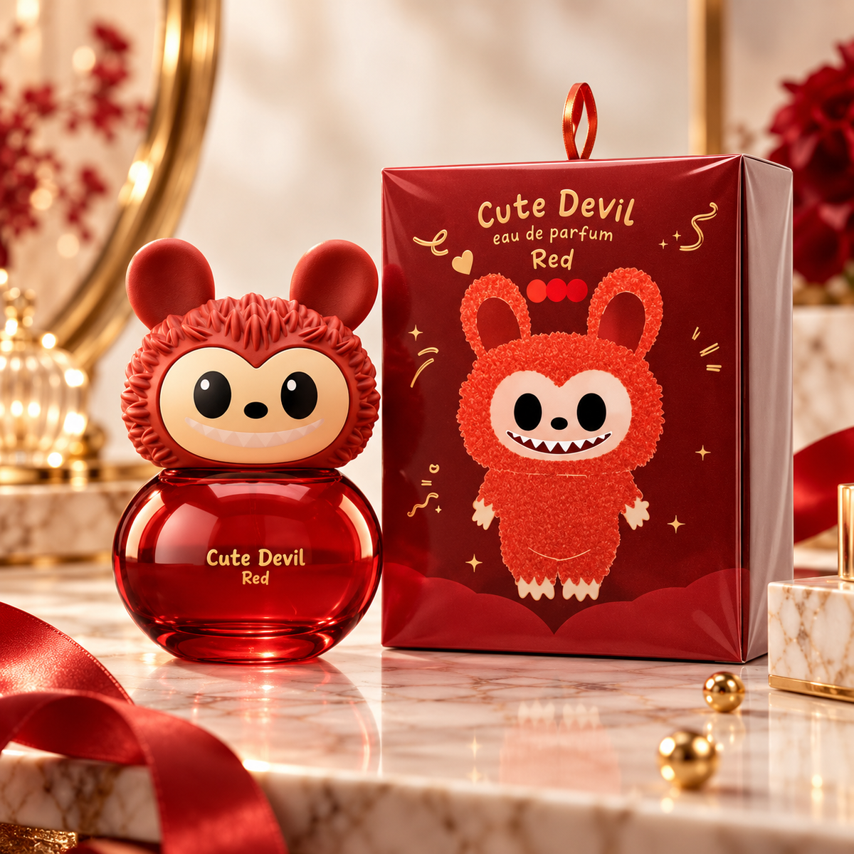 Ahuja Cute Devil Red Eau de Parfum for Unisex