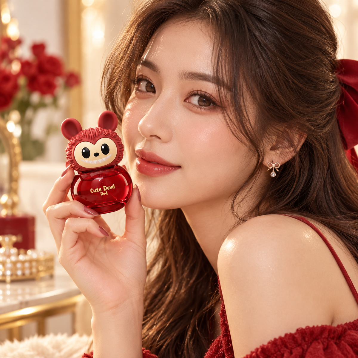 Ahuja Cute Devil Red Eau de Parfum for Unisex
