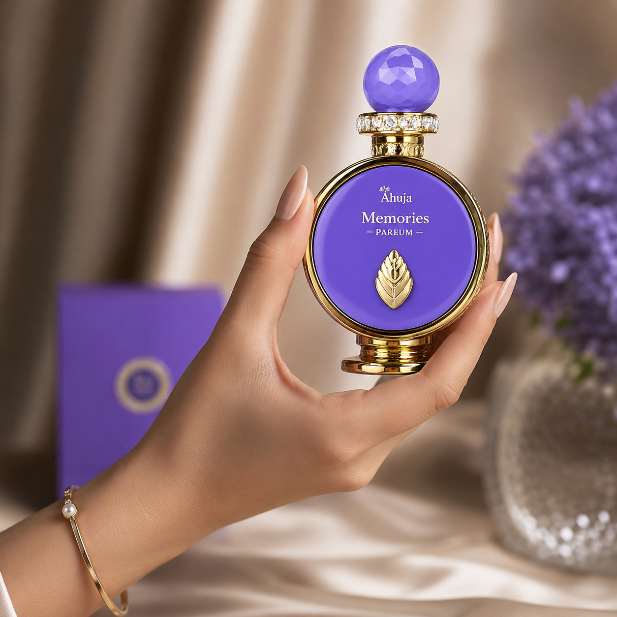 Ahuja Memories Eau de Parfum for Unisex 3.4 Ounce