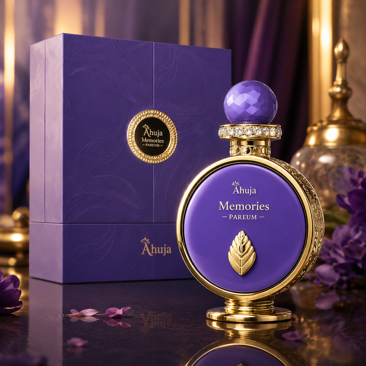 Ahuja Memories Eau de Parfum for Unisex 3.4 Ounce