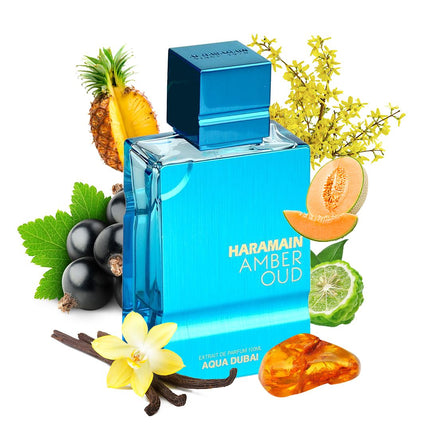 Al Haramain Amber Aqua Dubai Extrait de Parfum Spray For Unisex 2.5 Ounce