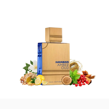 Al Haramain Amber Oud Bleu Edition Eau de Parfum Spray For Unisex 2.0 Ounce