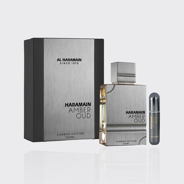 Al Haramain Amber Oud Carbon Edition Eau de Parfum Spray For Unisex 2.0 Ounce