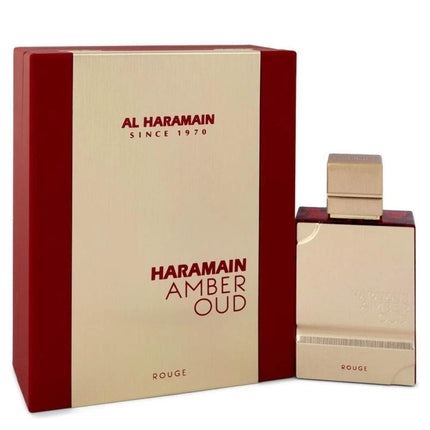 Al Haramain Amber Oud Rouge Edition Eau de Parfum Spray For Unisex 2.0 Ounce