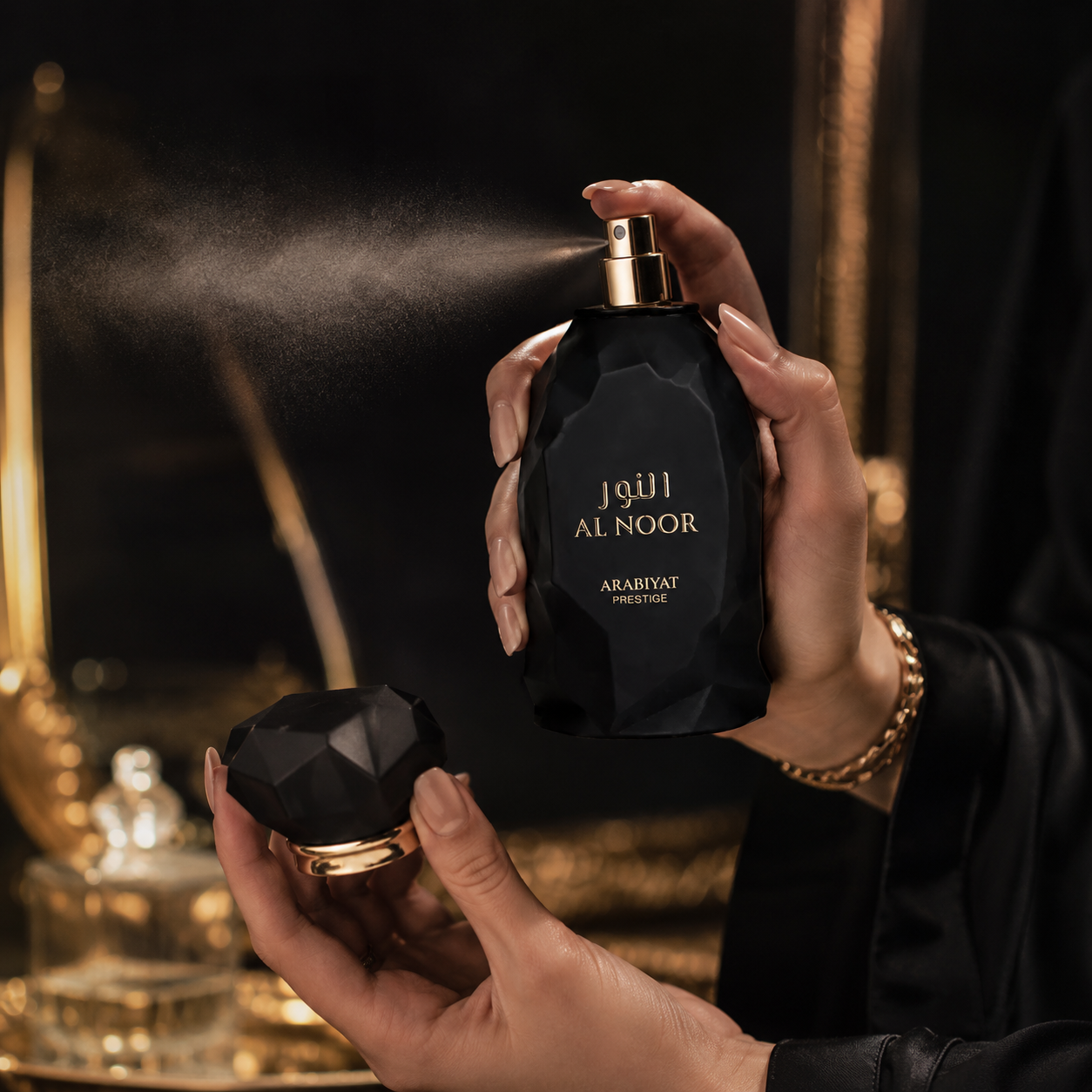 Arabiyat Prestige Al Noor Eau de Parfum Spray For Unisex 3.4 Ounce