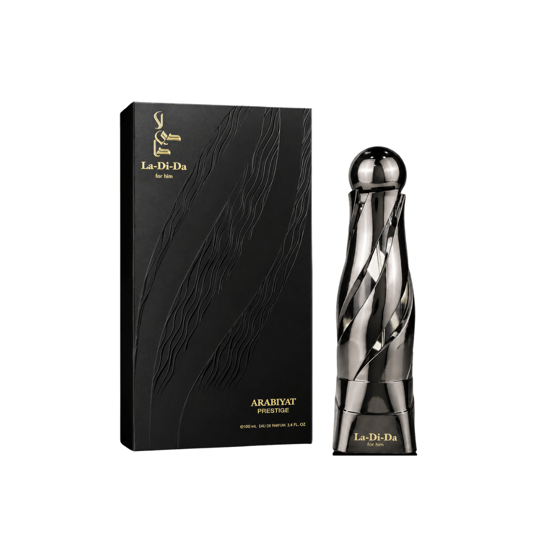 Arabiyat Prestige La Di Da For Him Eau de Parfum Spray For Men 3.4 Ounce