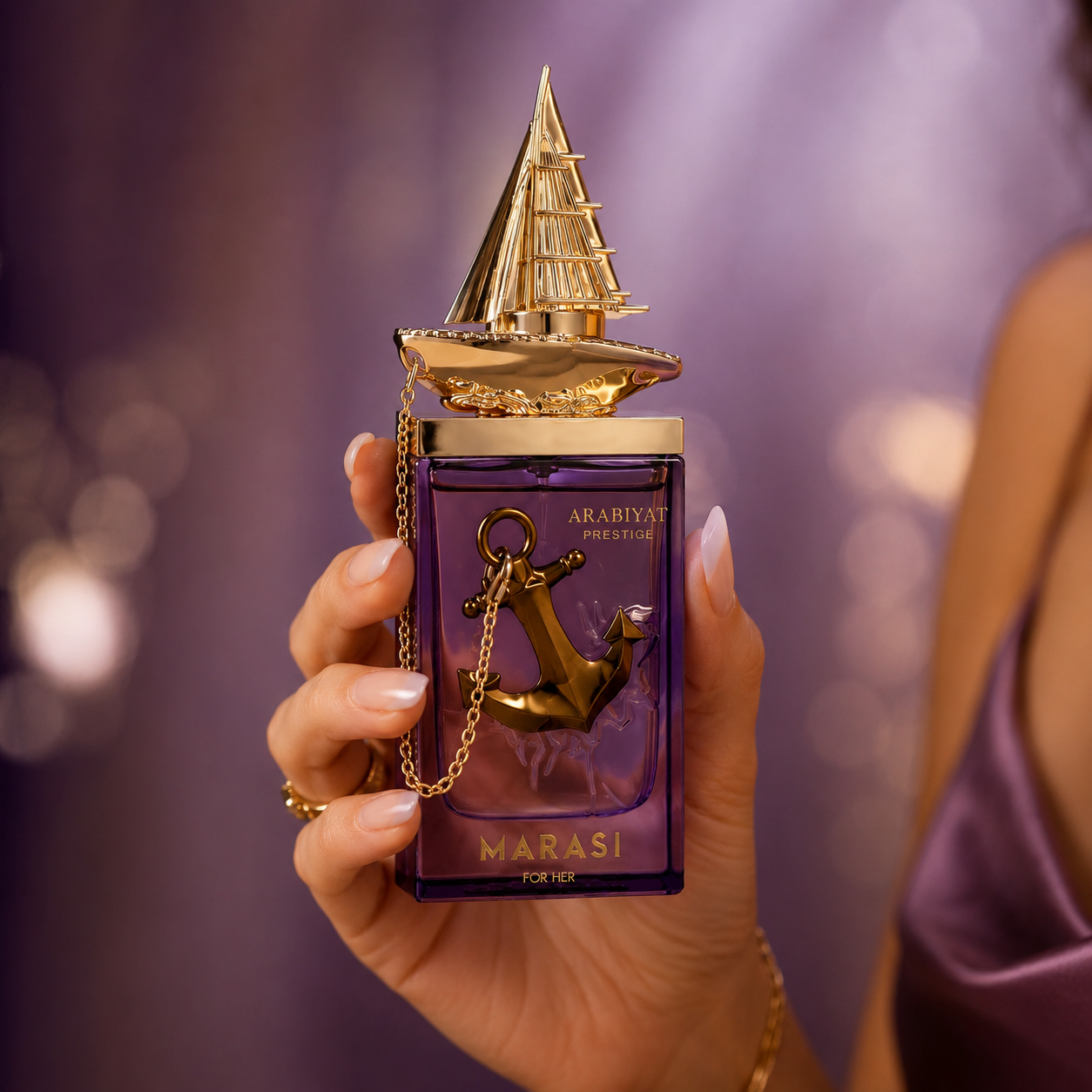 Arabiyat Prestige Marasi Eau de Parfum Spray For Women 3.4 Ounce