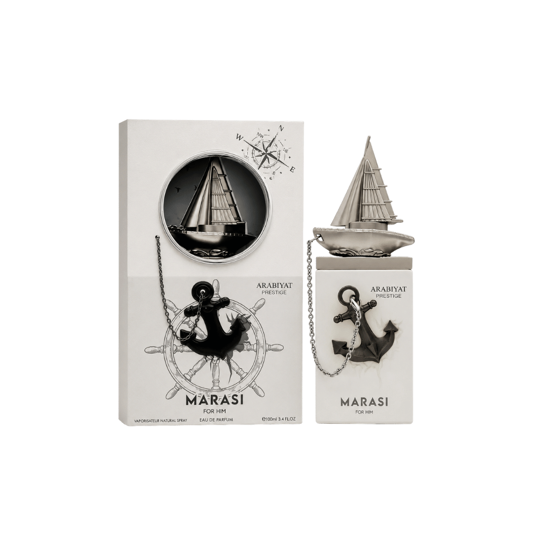 Arabiyat Prestige Marasi Eau de Parfum Spray For Men 3.4 Ounce