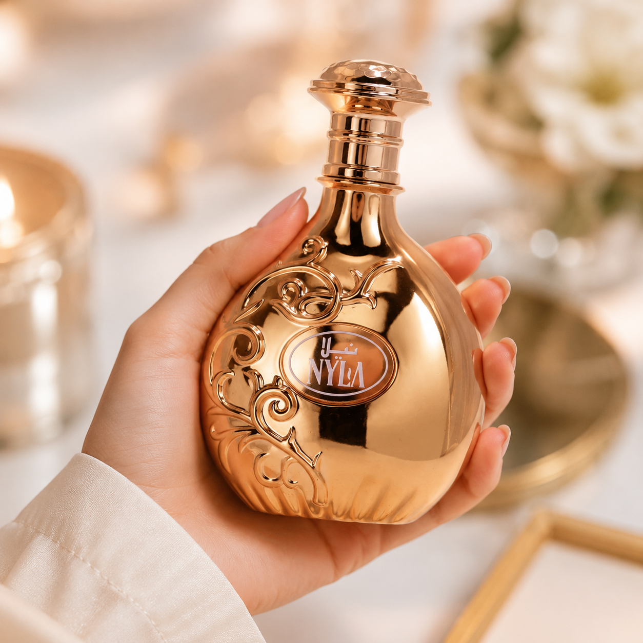 Arabiyat Prestige Nyla Eau de Parfum Spray For Women 2.7 Ounce