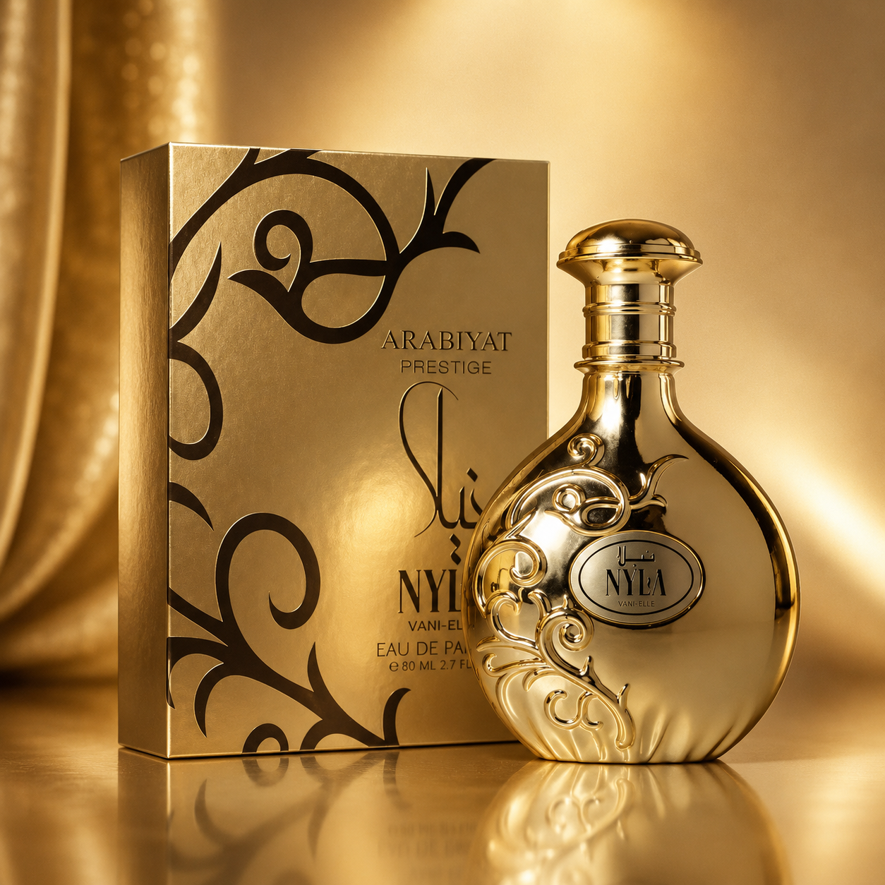 Arabiyat Prestige Nyla Vani-Elle Eau de Parfum Spray For Unisex 2.7 Ounce