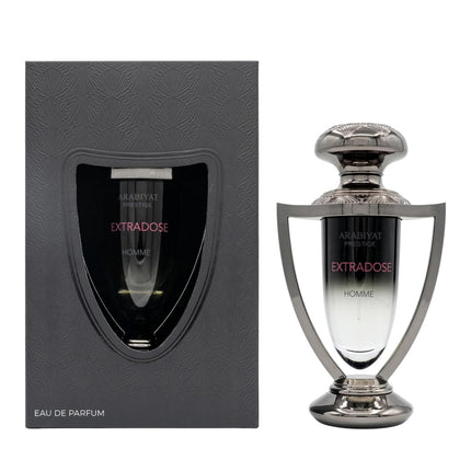 Arabiyat Prestige Extradose Homme Eau de Parfum Spray For Men 3.4 Ounce