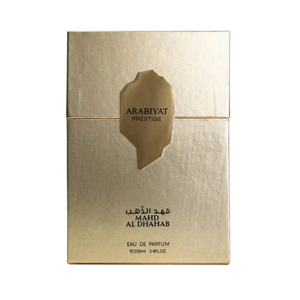 Arabiyat Prestige Mahd Al Dhahab Eau de Parfum Spray for Unisex, 3.4 Ounce