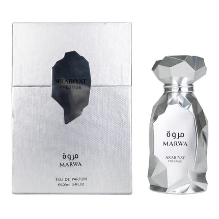 Arabiyat Prestige Marwa Eau de Parfum Spray For Men 3.4 Ounce