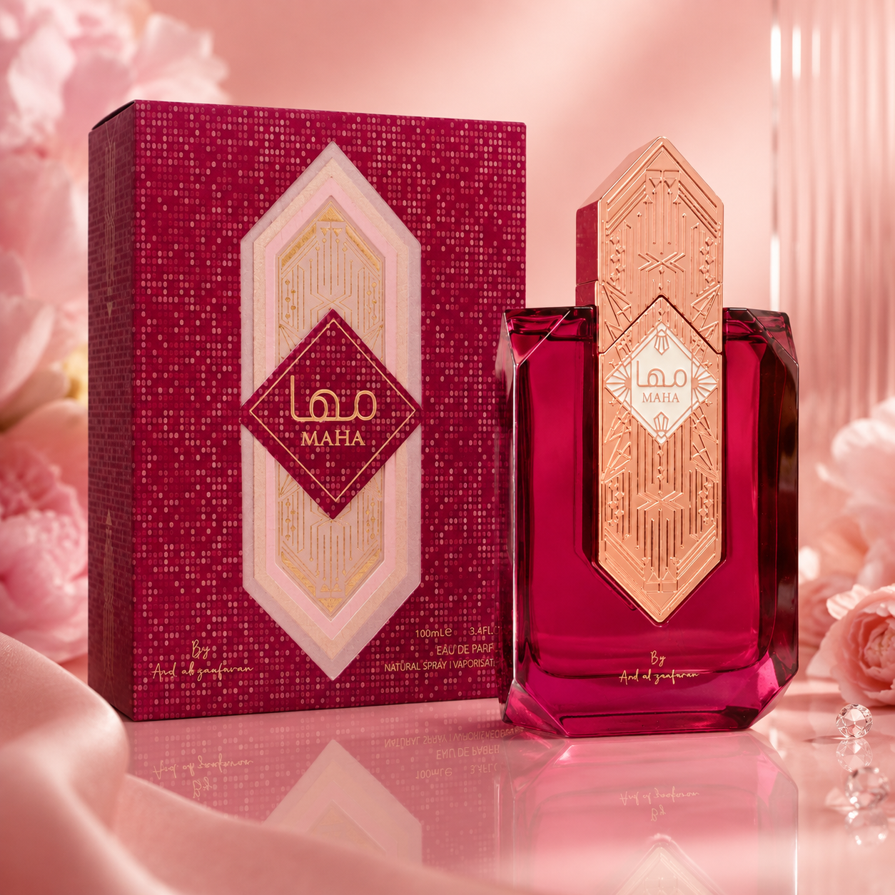 Ard Al Zaafaran Maha Eau De Parfum Spray For Women 3.4 Ounce