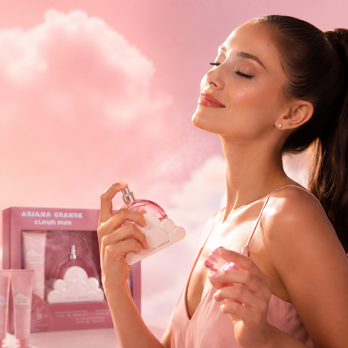 Ariana Grande Cloud Pink 3-Piece Gift Set for Women
