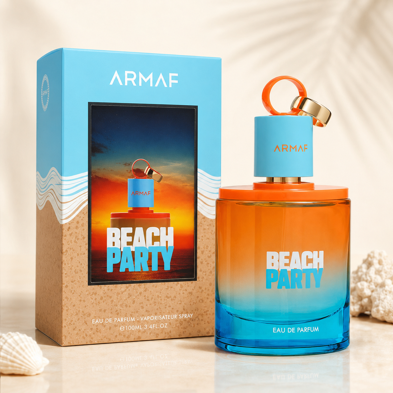 Armaf Beach Party for Women Eau de Parfum Spray 3.4 Ounce