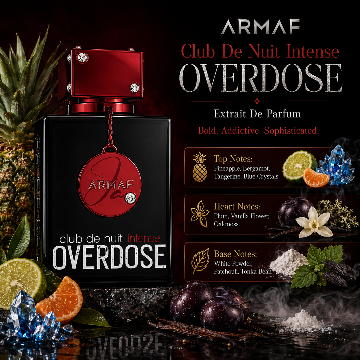 Armaf Club De Nuit Intense Overdose Notes