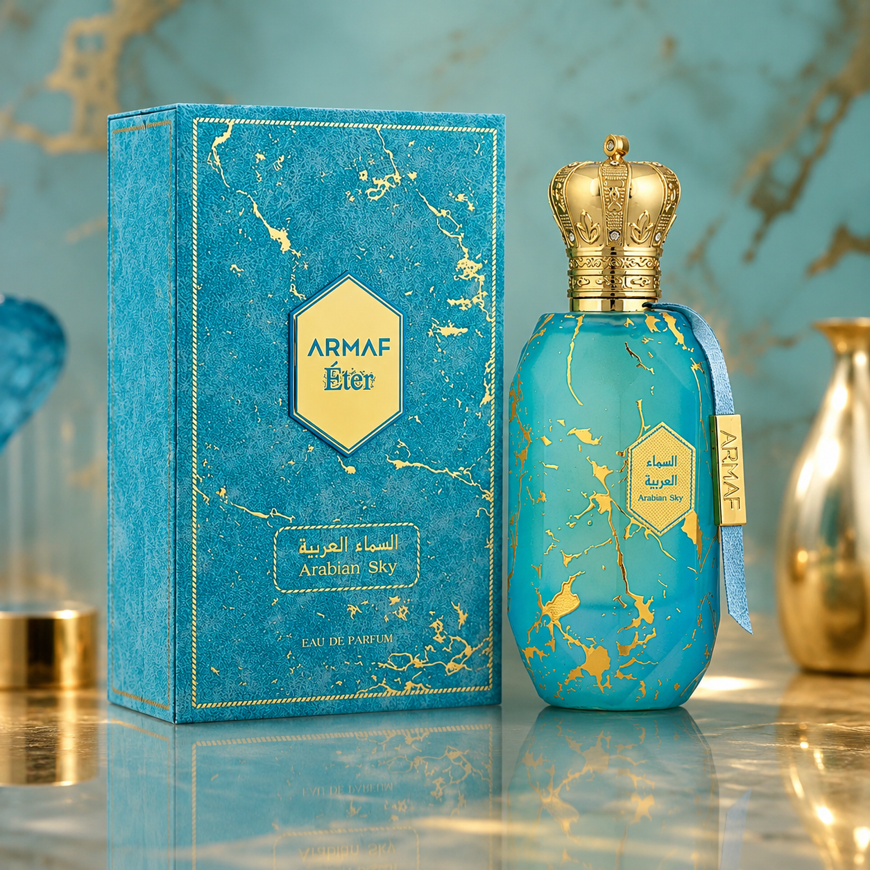 Armaf Eter Arabian Sky Eau de Parfum Spray for Women 3.4 Ounce