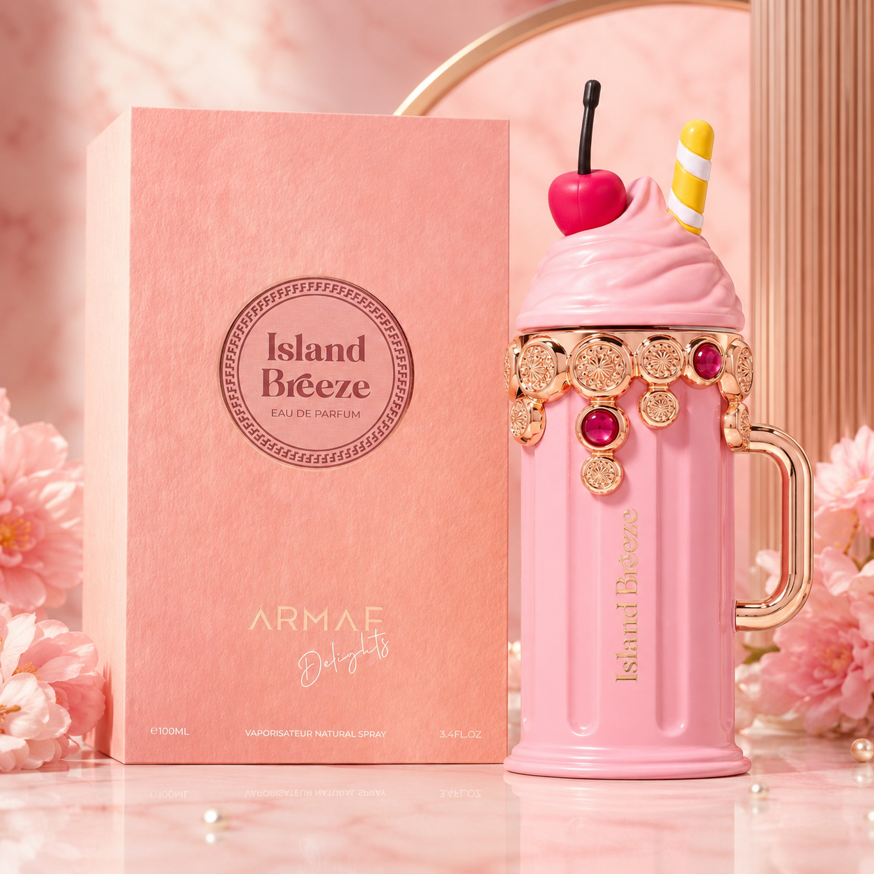 Armaf Island Breeze for Women Eau de Parfum Spray, 3.4 Ounce
