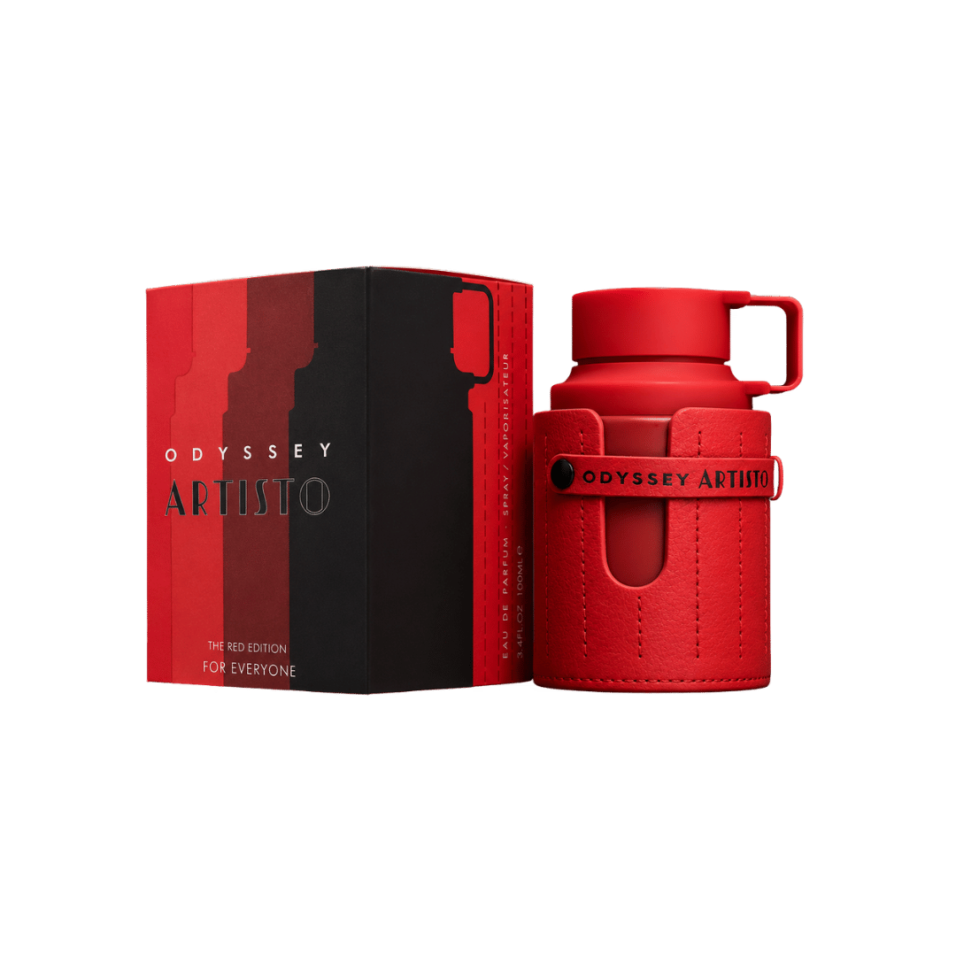 Armaf Odyssey Artisto The Red Edition Eau de Parfum Spray for Unisex 3.40 Ounce