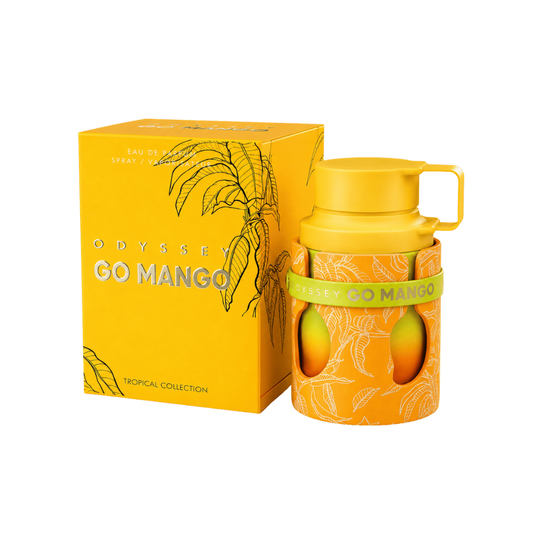 Armaf Odyssey Go Mango Tropical Collection Eau de Parfum Spray for Unisex 3.4 Ounce