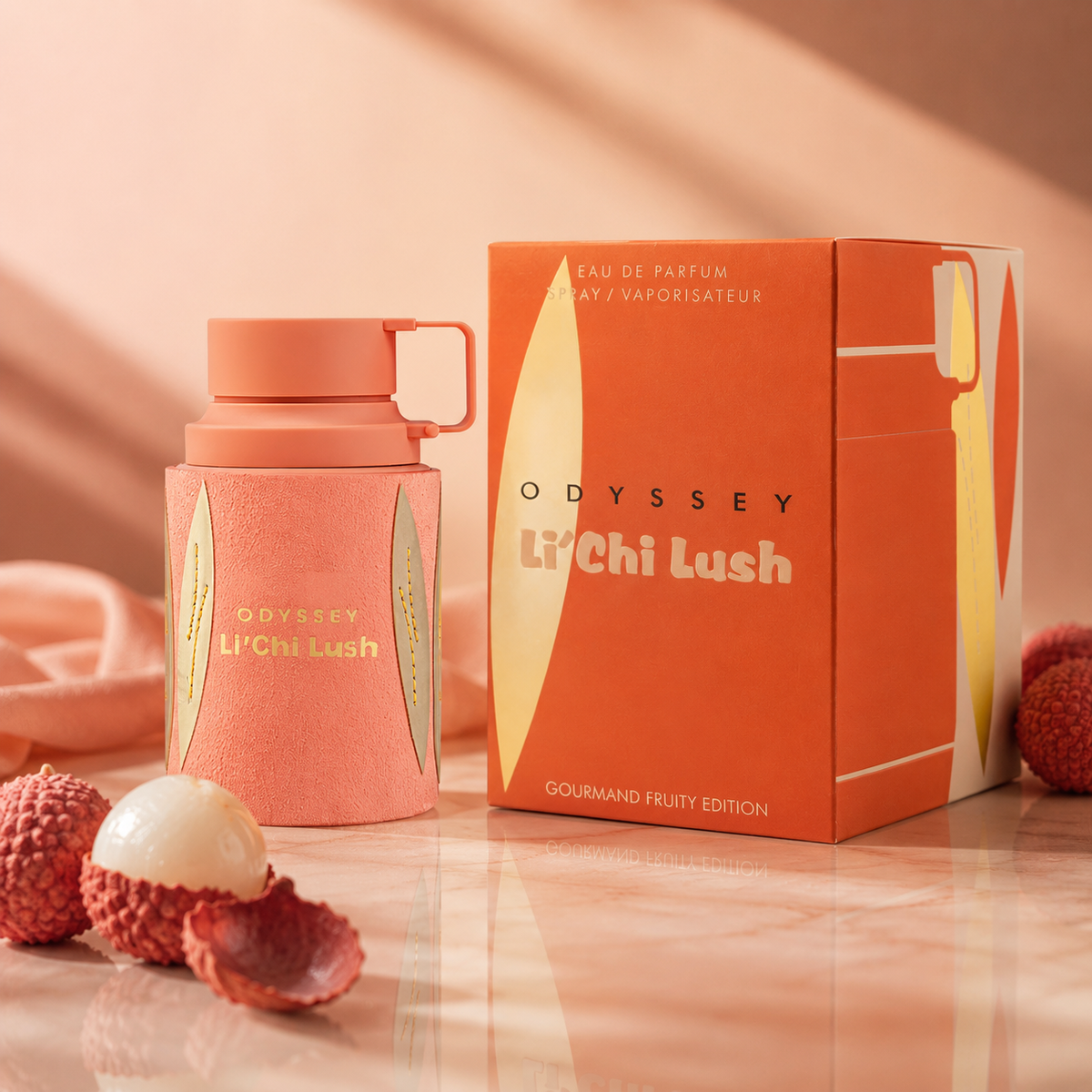 Armaf Odyssey Li'chi Lush Eau de Parfum Spray for Women 3.4 Ounce