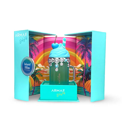Armaf Delights Island Bliss Eau de Parfum Spray for Men 3.4 Ounce