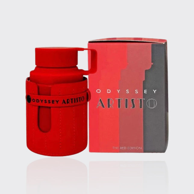 Armaf Odyssey Artisto The Red Edition Eau de Parfum Spray for Unisex 3.40 Ounce