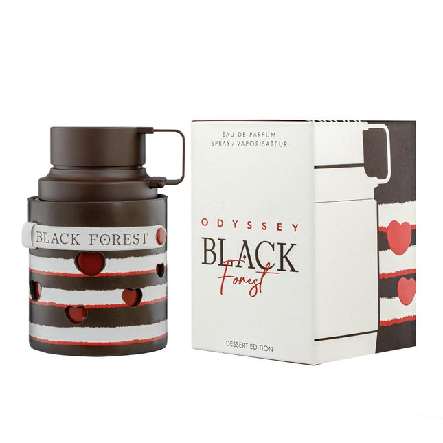 Armaf Odyssey Black Forest Dessert Edition Eau de Parfum Spray for Unisex 3.4 Ounce