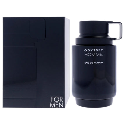 Armaf Odyssey Homme (Black) for Men Eau de Parfum Spray, 3.4 Ounce