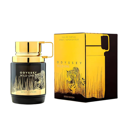 Armaf Odyssey Wild One Gold Edition for Men Eau de Parfum Spray, 3.4 Ounce