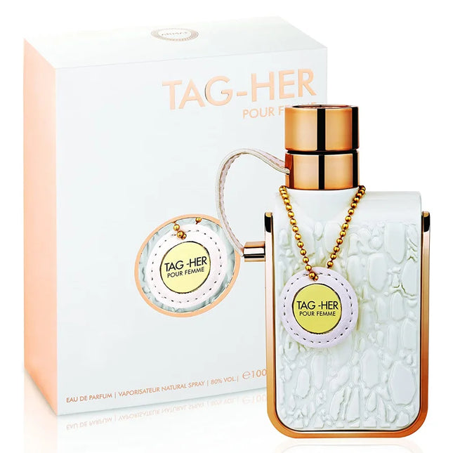 Armaf Tag Her for Women Eau de Parfum Spray, 3.4 Ounce